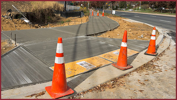 curb ramp construction