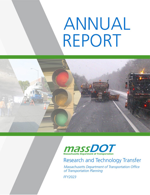 MassDOT annual report cover image